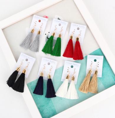 China As a decoration in daily life or gifts to friends creative weight hat design the latest artificial earrings for sale