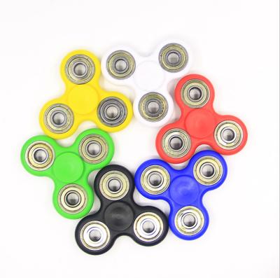 China Model Toy Tri Figet Hand ABS Plastic Spinner Toys Factory Direct 608 Ceramic Finger Bearing Spinner for sale