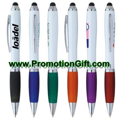 China Promotional Pen Plastic Stylus Touch Screen Ballpoint Pen for sale