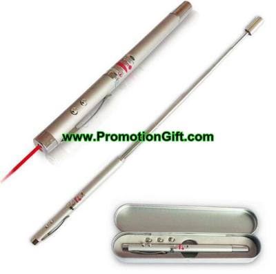 China RED Laser Indicator Pen Retracktable Ball Pen Laser Indicator for sale