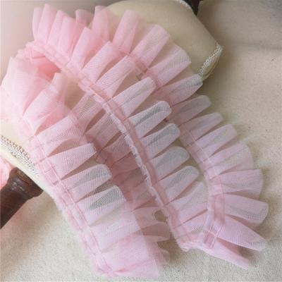 China Other Hot Sale Venice Lace Trims Tulle Many Colors In Stock 5cm Wide Decorative Guipure Lace Trim For Accessories for sale