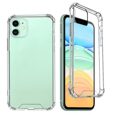 China Wholesale Clear Transparent Shockproof Mobile Phone Case for sale