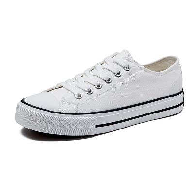 China Wholesale Anti-Slippery Classic White Canvas School Shoes Slip On Women's Sports Shoes for sale