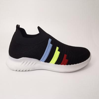 China New Foreign Trade Trend 2021 Fashion Fly Weave Lightweight Women Mesh Casual Sneakers Breathable for sale