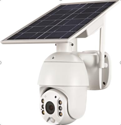 China NIGHT VISION Solar Security Night Vision Wifi 2MP IP POE CCTV Dome Camera Outdoor for sale