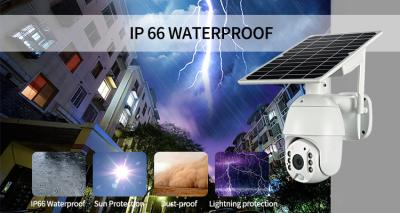 China 2021 Hot Selling NIGHT VISION WIFI Intelligent PTZ Alert Solar Powered Camera With Solar Battery Security CCTV Outdoor 1080P/2.0MP Camera for sale