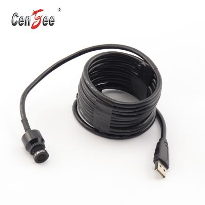 China 1M Pipe Cam USB Endoscopy Vandal Proof Mini HD Driver USB Spy CCTV Camera For Vending Machine for sale