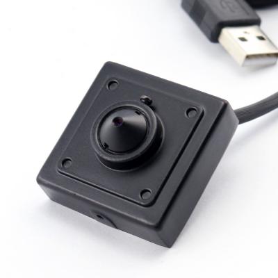 China Plug & Play OEM USB Camera Module Lens Size 34*34mm 3.7mm Mini USB Hidden Camera For ATM Vending Machine for sale