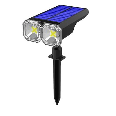 China Hot White Outdoor Solar LED Spot Light Outdoor Landscape Pathway Light Selling Light for sale