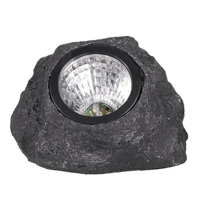 China Outdoor Waterproof Simulation Warm White Solar LED Stone Light Outdoor Waterproof Solar Light for Garden, Park, Yard Decoration for sale