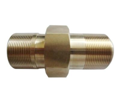 China CNC Part Aluminum Brass Bolt Screwed Joint for sale