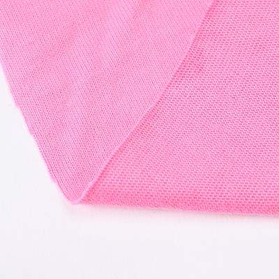 China Wholesale good quality double yarn cvc polyester single side cotton fabric anti-static for clothing sports fabric 65% cotton 35 polyester for sale