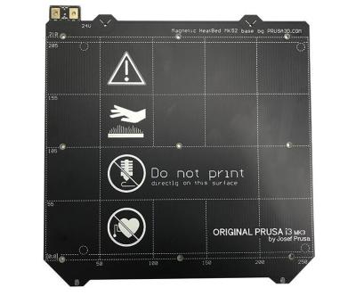 중국 FR-4 유리제 에폭시 발광 다이오드 표시 PCB 널, 매트 검정 땜납 가면 PCB 판매용