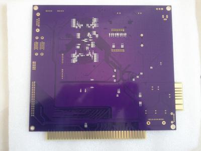 Chine Panneaux rapides de carte PCB de tour de couleur pourpre, carte des véhicules à moteur multicouche à vendre