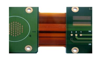 China Multilayer Stijve Flex PCB FR4 van UL 94V0 en Goud van de het Koperonderdompeling van Ra van Polymide het Materiële Te koop