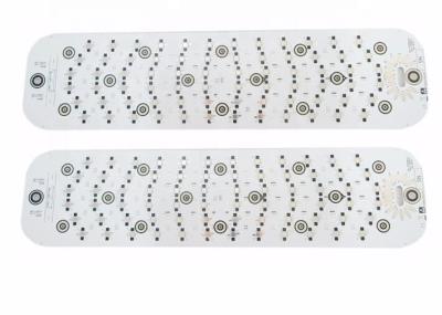 China Aluminum Metal Core PCB Board High Quality White Soldermask Black Legend for sale