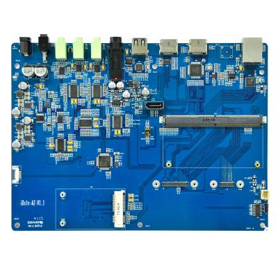 China 10 de Raads Hoge Frequentie PCB Gestopte Vias 2.0mm van de laaghdi Elektronische Kring Te koop