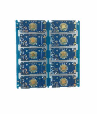 China 2 cobre azul HASL de la placa de circuito FR4 TG 135 Soldermask 35um del prototipo de la capa sin plomo en venta