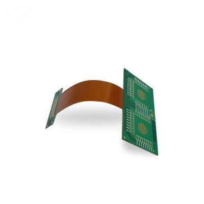 China Mutilayerprototype 0.3mm Min Vervaardiging van Gaten Stijve Flex PCB Te koop