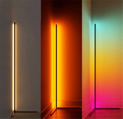 China Direct Selling Residential Modern Standing Led Corner Floor Lamp RGB Floor Lamp RGB Floor Lamp for sale