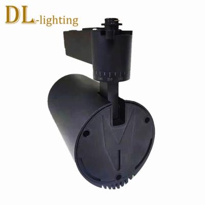 China Led track light low price pink color pork ressed lights curved track lights led track light for sale