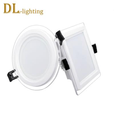 China led panel light 6w DL lighting anti-glare indoor high bright led panel lights for sale