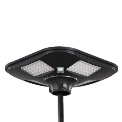 China Solar Powered Post Light Solar Garden Lights Motion Sensor Lamp Outdoor Garden Lights With RGB Function for sale