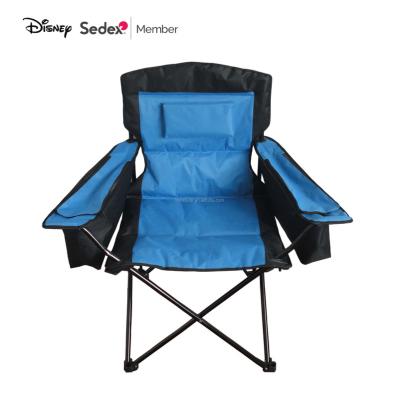 China Fishing Chair Folding Beach Dad Big Camping Chair With Cooler Bag for sale