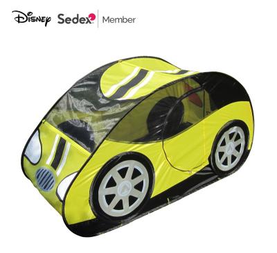 China Soft Toy Pop Up Folding Children Playing Car Kids Tent for sale