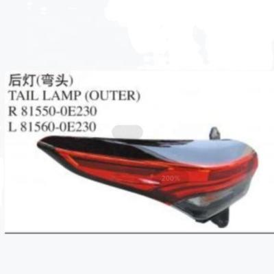 China Plastic Body Kits / Led Light Same Type Original Tail Lamp For Highlander 2020 for sale