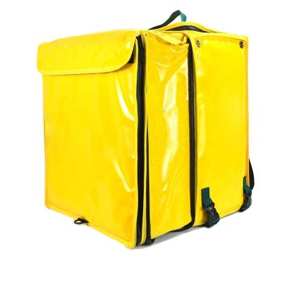 China Waterproof Food Delivery Backpack Delivery Bag Thermal Insulated Food Cooler Backpack Pizza Motorcycle Scooter Hot Bag for sale