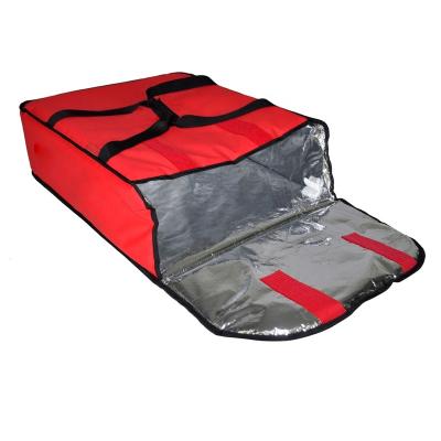 China Waterproof Insulated Thermal Carry Bag Waterproof Motorcycle Delivery Bag Food Warmer Pizza Box Food Bag for sale