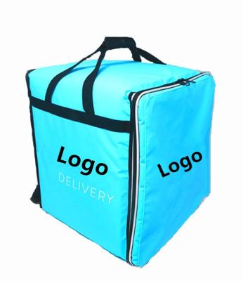 China Food Warmer Delivery Bag Pizza Bag Motorcycle Scooter Grocery Delivery Insulated Thermal Heavy Duty Waterproof Backpack for sale