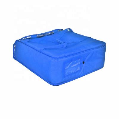 China Thermal Delivery Bag Waterproof Pizza Food Delivery Bag Insulated Durable Waterproof Pizza Delivery Bag With RPET Polyester for sale