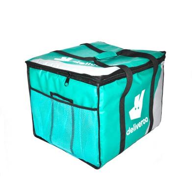 China Deliveroo Waterproof Hot Thermos Food Delivery Thermal Bag Insulated Takeaway Carry Bag for sale