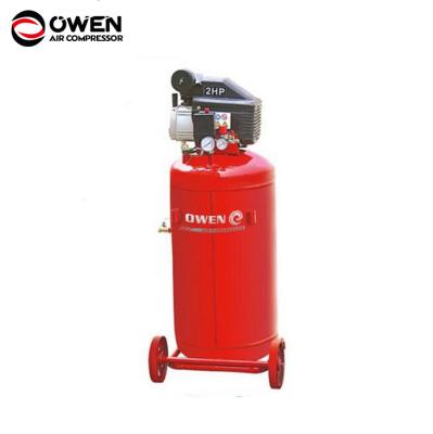 China 2HP 100L vertical air tank belt lubricated air compressor for sale for sale