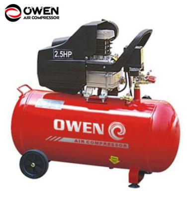 China Portable Piston Lubricated Direct Driven Electric Air Compressor for sale