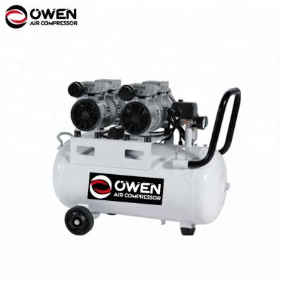 China Quiet Lubricated Dental Supply and Oilless Air Compressor for sale