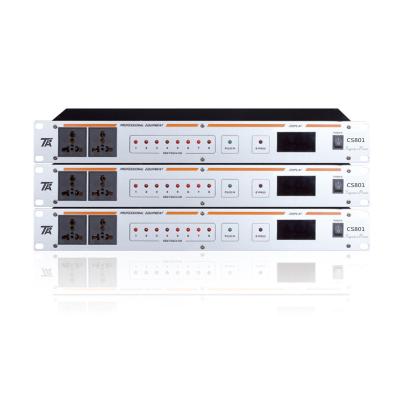 중국 TA 8 CH Professional Power Audio Sequence Controller 483*300*44mm 판매용