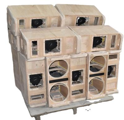 中国 13 Lays Empty Speaker Box Plywood Cabinet Parts For Wedding/Conference Hall/Tourist Performance 販売のため