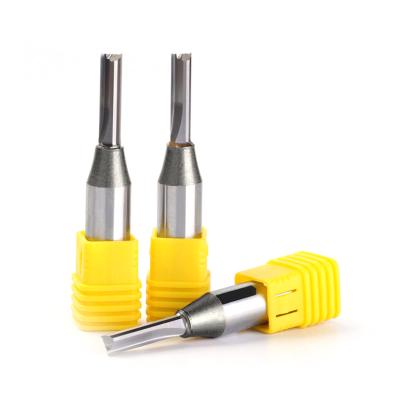 China High performance cutting factory direct sales tungsten carbide TCT solid straight router bit for woodworking cnc endmill cutter milling for sale