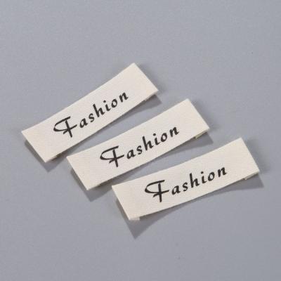 China Washable Woven Apparel Garment Care Label Brand Label for Bags Shoes Clothes Clothing for sale