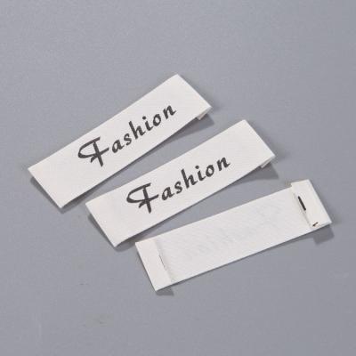 China Wholesale Fashion Washable High Quality Garment Woven Labels For Apparel Manufacturer for sale