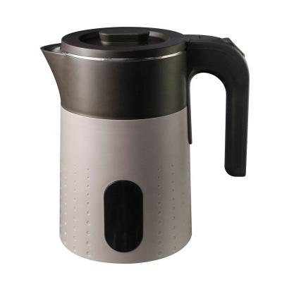 China 360 Factory Wholesale Cheap Plastic Case Large Capacity 2.0L Full PP Stainless Steel Coating Electric Kettle Home Appliances Degree Rotating Base for sale