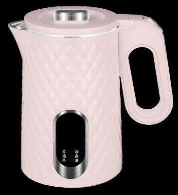 China 360 Degree Design Color Rotating 2.0L Base Case New 360 Degree Rotating Base Stainless Steel Electric Kettle With Household Electronic Appliances for sale