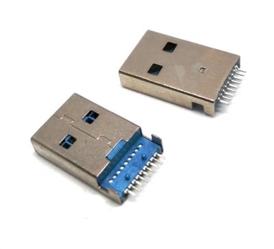 China Allor Copper Type USB 3.0 A Male SMT Connector Professional Manufacturer For Computer for sale