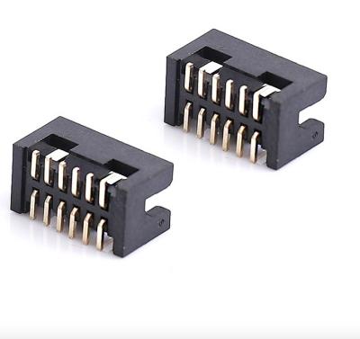 China Professional 1.27mm Box Header Double Row SMT Vertical Connector PCB Manufacturer for sale