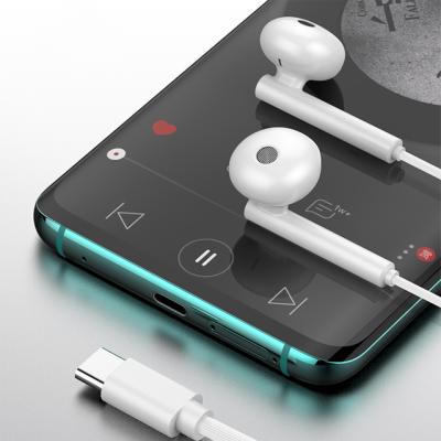 China Type-C Headphones In Ear Type C Wired Earphone For Samsung Oneplus Xiaomi for sale