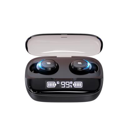 China Tws Wireless earphones headphones headsets Lcd Digital Electric Quantity Waterproof Noise Reduction headset for sale