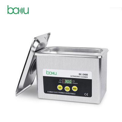 China New Design Household Ultrasonic Jewelry Ultrasonic Cleaner With Great Price BAKU BK-2400 42KHz Ultrasonic Cleaning Effect With 0.6L Tank for sale